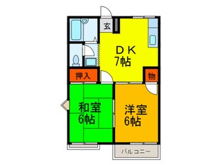 太子堂ホームズの物件間取画像